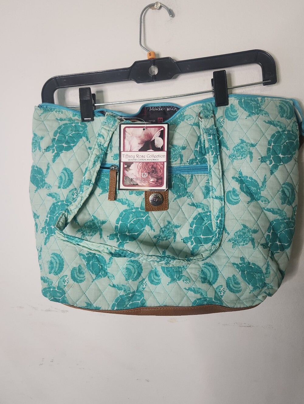 Tiffany Rose Qyilted Handbag Set (3) Pieces